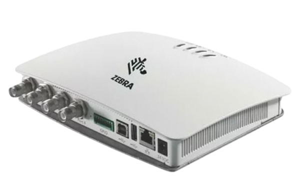 Zebra FX7500 RFID UHF fixed reader 4 port PoE 15 metre range for warehouse retail and manufacturing