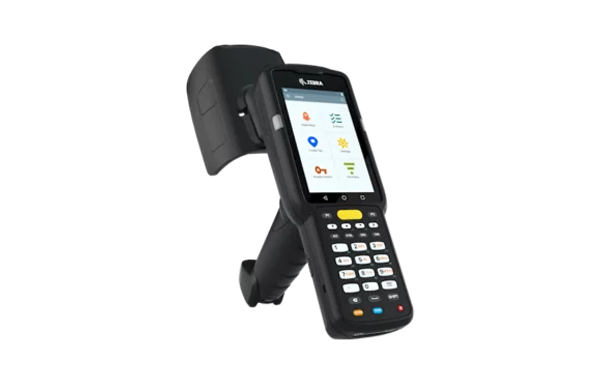 Zebra MC3330XR RFID long range handheld reader Android 6 metre read range for warehouse retail and healthcare