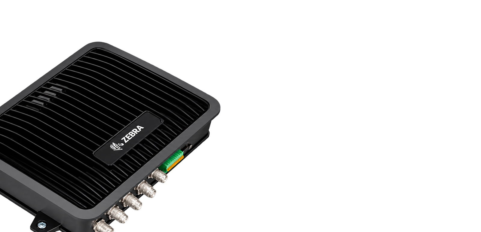 Zebra FX9600 RFID reader deployed in warehouse for bulk inventory reading